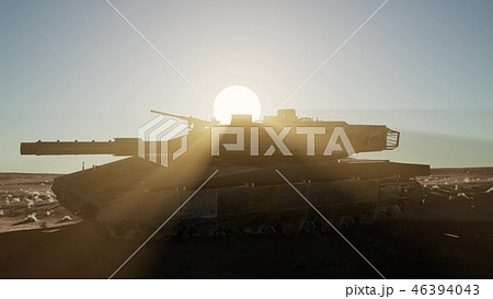 old rusty tank in the desert at sunset old rusty tank in the desert at sunset 46394043