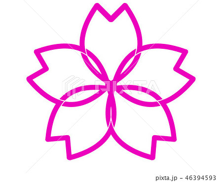 桜(イメージ、ピンク) 桜(イメージ、ピンク) 46394593
