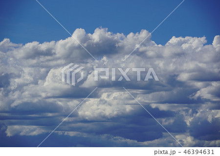 雲(空)扁平雲 並雲 雲(空)扁平雲 並雲 46394631