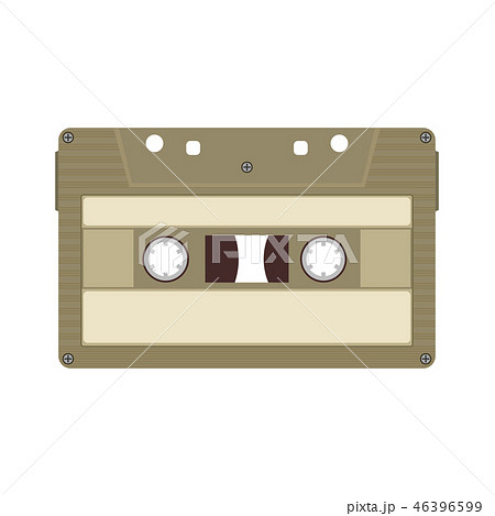 Vintage Retro Audio Cassette Tape. 46396599