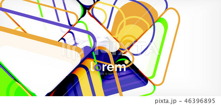 Geometric abstract background 46396895