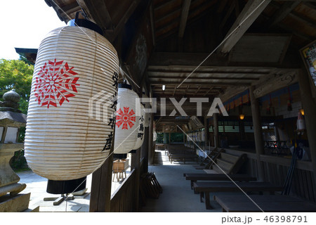 大避神社 秋祭りの日の本殿 大避神社 秋祭りの日の本殿 46398791