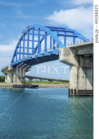 石垣島 サザンゲートブリッジ周辺の景色の写真素材