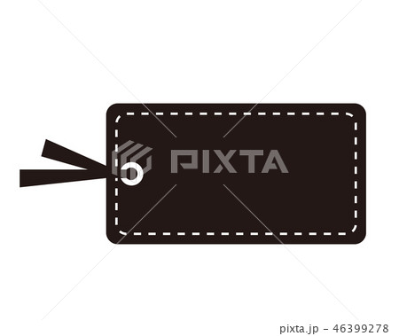 タグ　フレーム　枠　付箋 46399278