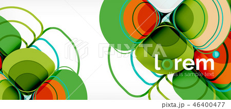 Geometric modern abstract background 46400477