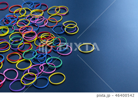 Leadership business. yellow rubber band lead other 46400542