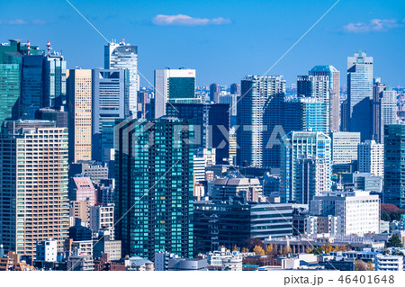 《東京都》東京都市風景・スカイライン 46401648