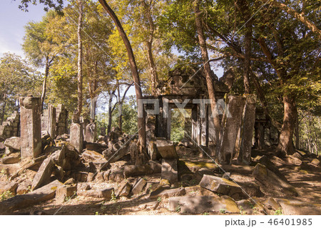 CAMBODIA SRA EM PRASAT KOH KER KHMER TEMPLE CAMBODIA SRA EM PRASAT KOH KER KHMER TEMPLE 46401985
