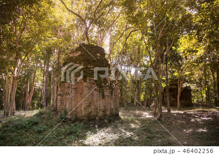 CAMBODIA KAMPONG THOM SAMBOR PREI KUK TEMPLE CAMBODIA KAMPONG THOM SAMBOR PREI KUK TEMPLE 46402256