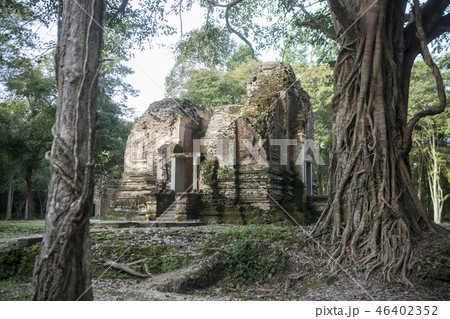 CAMBODIA KAMPONG THOM SAMBOR PREI KUK TEMPLE 46402352