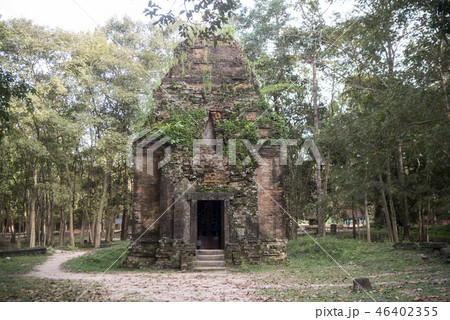 CAMBODIA KAMPONG THOM SAMBOR PREI KUK TEMPLE CAMBODIA KAMPONG THOM SAMBOR PREI KUK TEMPLE 46402355
