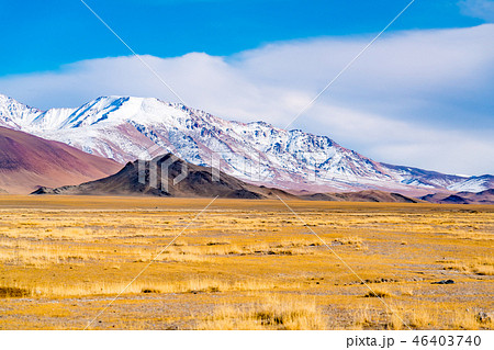 View of the beautiful mountain 46403740