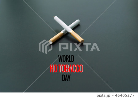 World No Tobacco Day. May 31st No Smoking Day 46405277