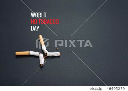 World No Tobacco Day. May 31st No Smoking Day 46405279
