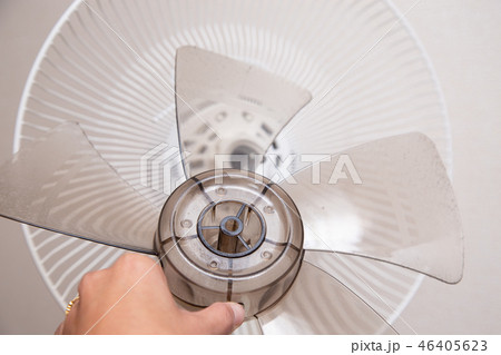 扇風機　掃除 46405623