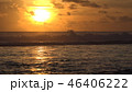 タヒチの夕日 46406222