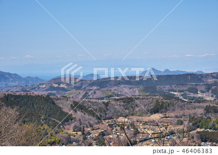 静岡県伊豆半島　巣雲山からの景色 46406383