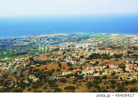 Cyprus with bird's-eye view Cyprus with bird's-eye view 46408427