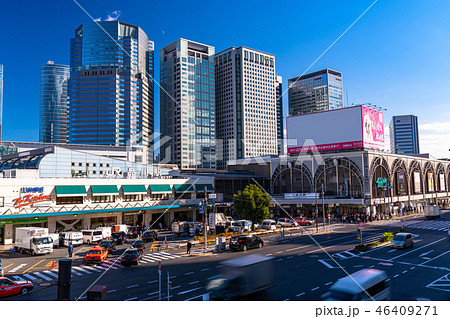 《東京都》品川駅前・オフィス街 46409271
