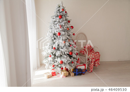 Christmas background Christmas tree new year gifts decor decoration holiday winter Christmas background Christmas tree new year gifts decor decoration holiday winter 46409530