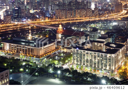 風景 夜 夜景 46409612