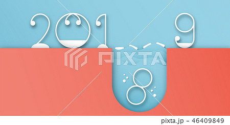 Happy New Year 2019 background. 46409849