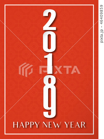 Happy New Year 2019 background. 46409859