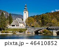 Church of St. John the Baptist and stone bridge  46410852