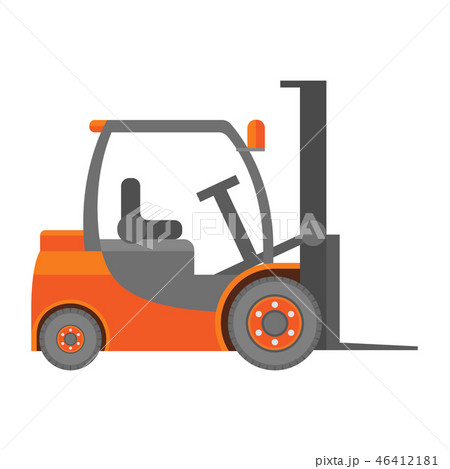 Forklift Truck Iconのイラスト素材