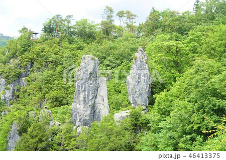岡山県高梁市にある巨岩・夫婦岩 46413375