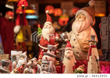 ドイツ クリスマスマーケット イメージ (フランクフルトにて) ドイツ クリスマスマーケット イメージ (フランクフルトにて) 46413950