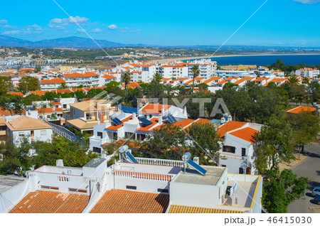Lagos cityscape at ocean coast Lagos cityscape at ocean coast 46415030
