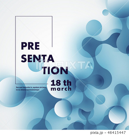 Abstract connection structure and vector science background 46415447