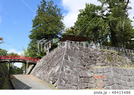 盛岡城跡公園（岩手公園）の二の丸と御廊下橋 46415486