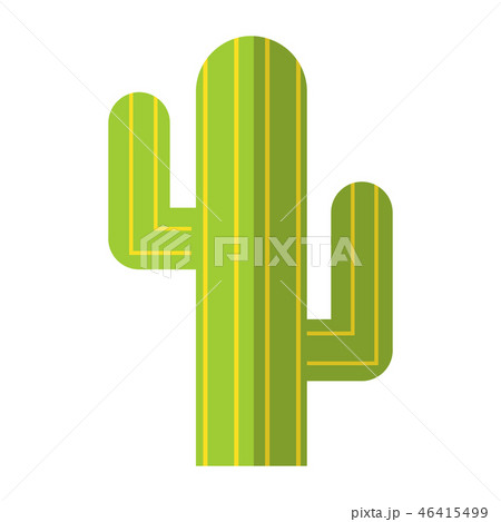 Cactus flat symbol Cactus flat symbol 46415499