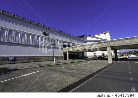 倉敷 美観地区 倉敷市民会館の写真素材 46417994 Pixta