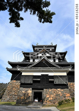 秋の松江城 城下町 秋の松江城 城下町 46418268