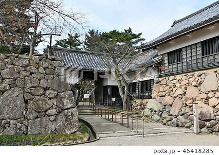 秋の松江城 城下町 秋の松江城 城下町 46418285