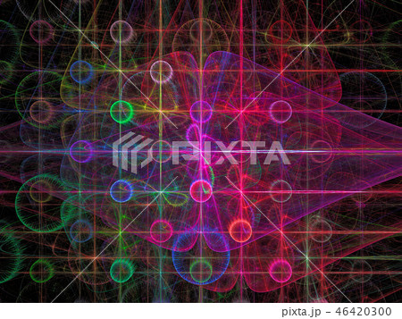 Abstract pattern with circles  46420300