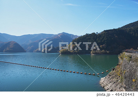 紅葉の奥多摩湖 46420443