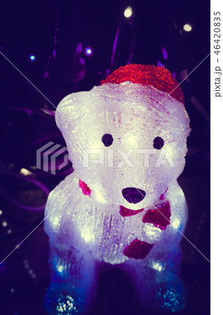 Decoration of snowman statue 46420835