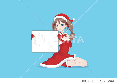Japanese Asian woman holding white big sign board Japanese Asian woman holding white big sign board 46421068