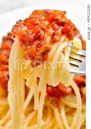 ミートソーススパゲッティ 46421284