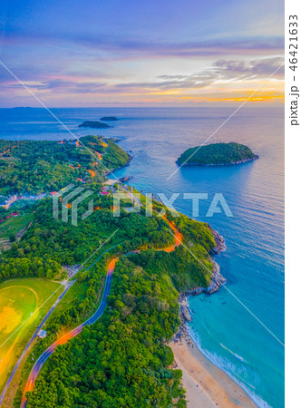 Phromthep cape and wind tubine viewpoint. 46421633