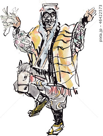 佐渡の芸能「春駒」 46422573