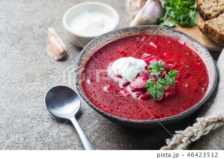 Beetroot soup - borscht Beetroot soup - borscht 46423512