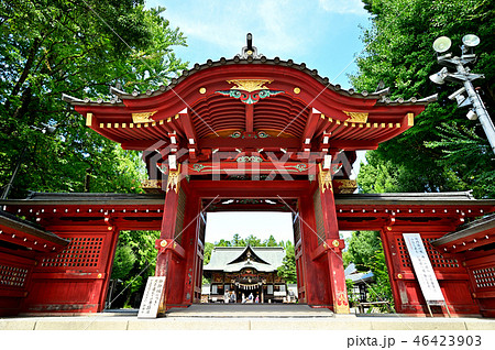 Chichibu Shrine Chichibu City Banbacho Stock Photo