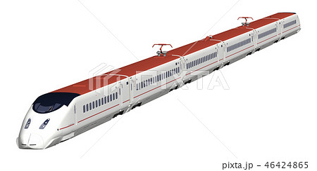 新幹線800系つばめのイラスト素材 46424865 Pixta