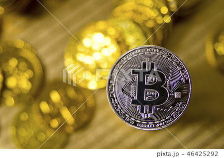 仮想通貨、ビットコインのイメージ 46425292