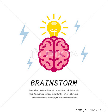 Brainstorm concept banner 46426452